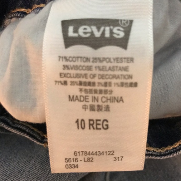 LEVIS STRAUSS 710 Super Skinny - Picture 7 of 7